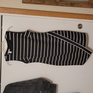 Maggy London Black & White Dress 10